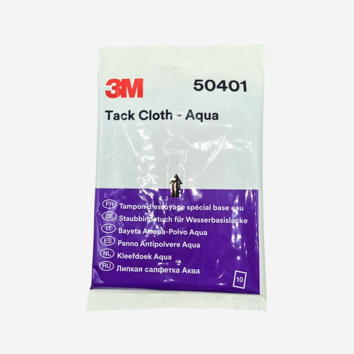 3M Tack Cloth Aqua (Pack of 10), Ultrimax