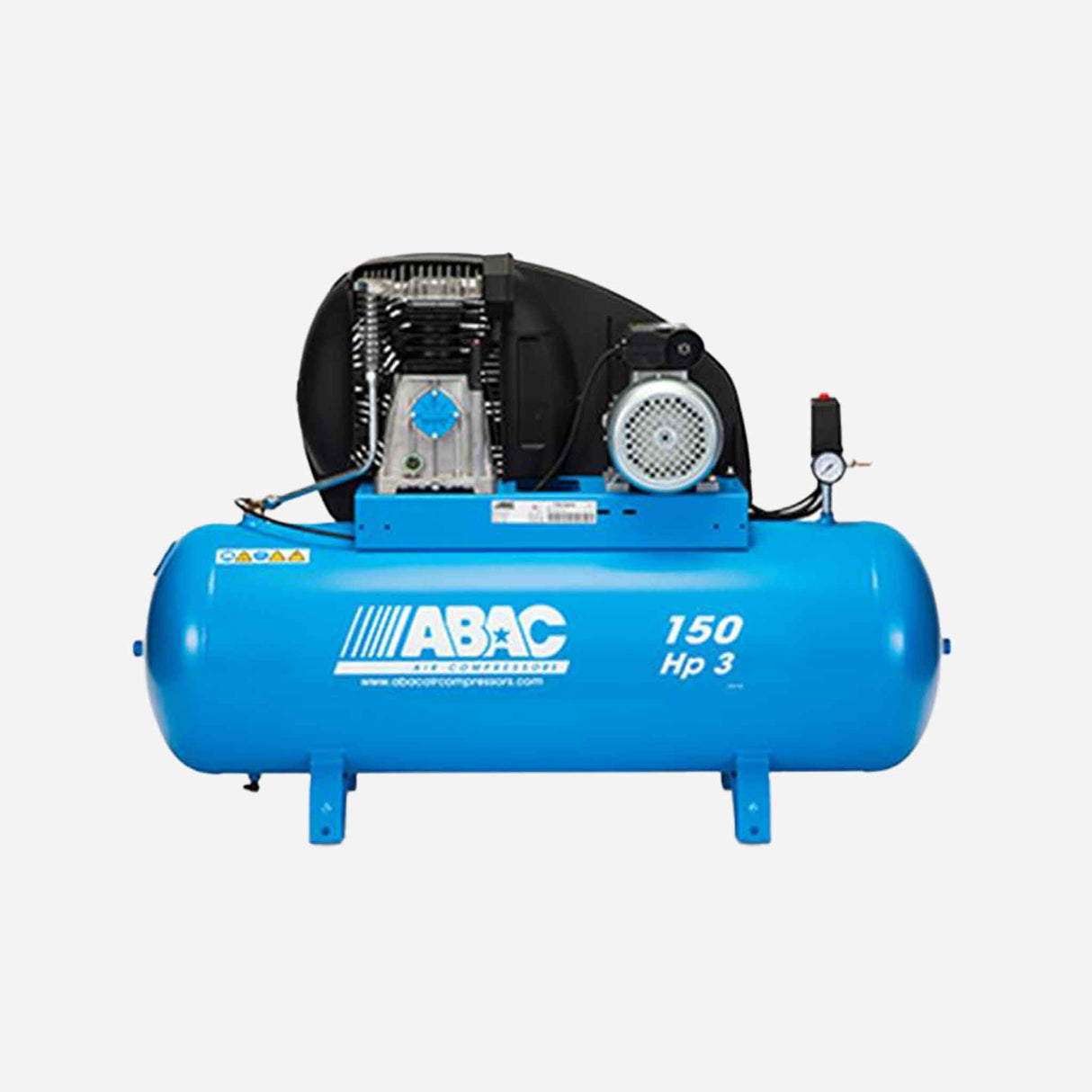 ABAC Air Compressor - 3hp - Static Belt Drive - 150 Litre, Compressors, Ultrimax