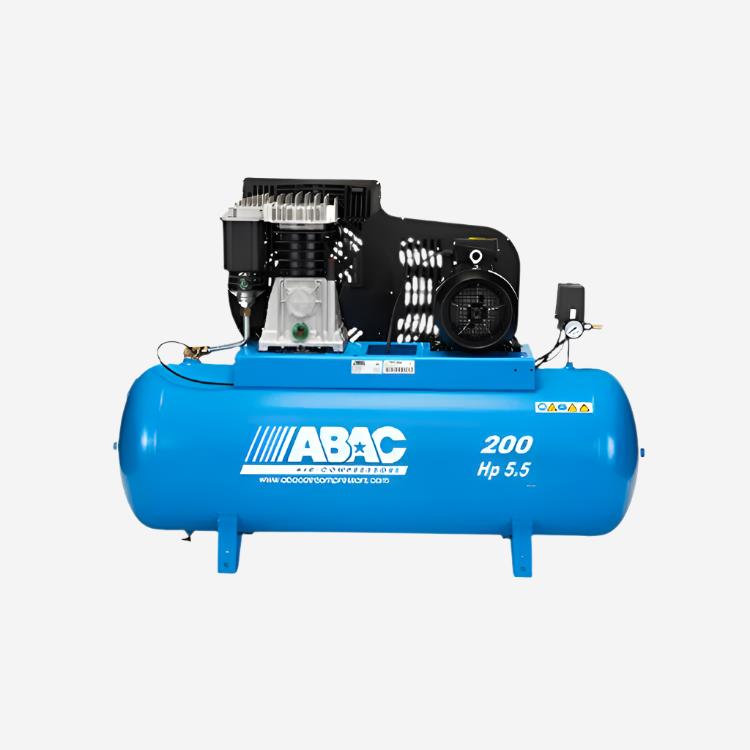 ABAC Air Compressor - 5.5hp - Static Belt Drive - 200 Litre, Compressors, Ultrimax