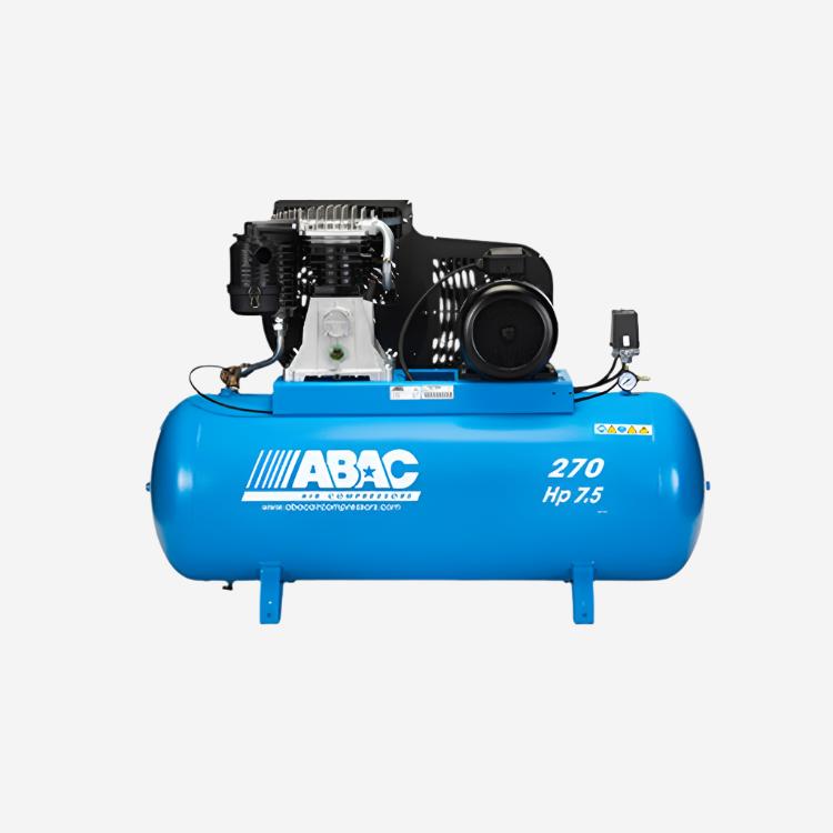 ABAC Air Compressor - 7.5hp - Static Belt Drive - 270 Litre, Compressors, Ultrimax