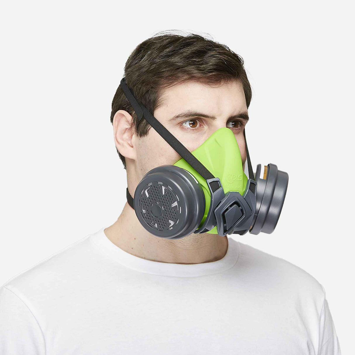 BLS Pre - Assembled Half Mask Kit + A2P3 Filters (M/L), Face Masks, Ultrimax