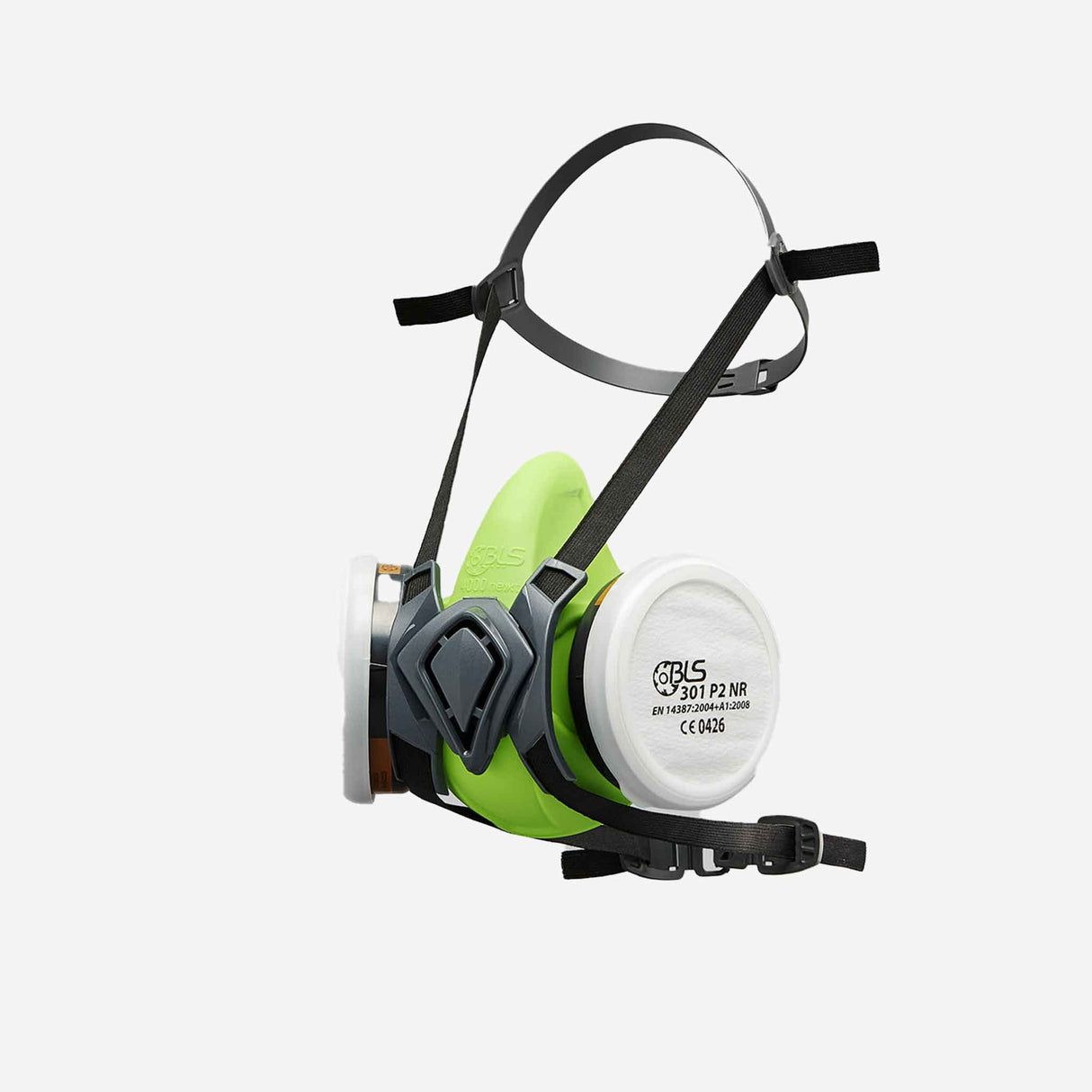 BLS Pre - Assembled Half Mask Kit - C/W A2P2 Filters (Medium/Large), Face Masks, Ultrimax