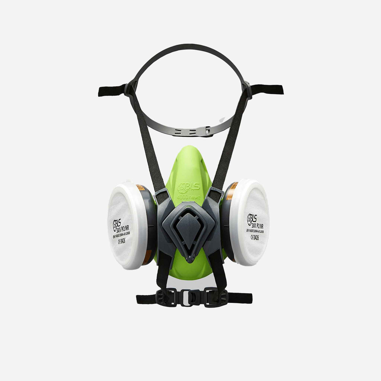 BLS Pre - Assembled Half Mask Kit - C/W A2P2 Filters (Medium/Large), Face Masks, Ultrimax