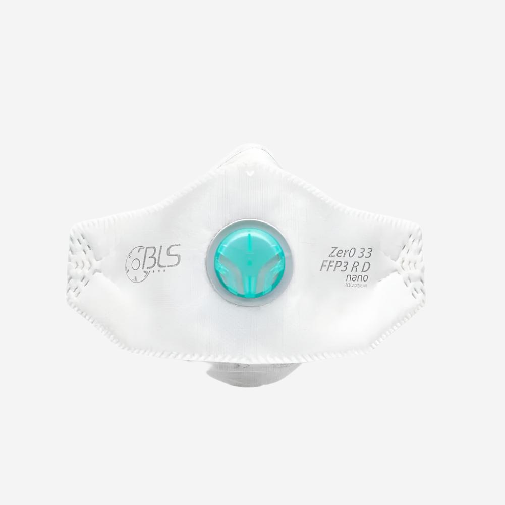 BLS Zero Dust Mask - Fold Flat - FFP3 (8), Respiratory Protection, Ultrimax