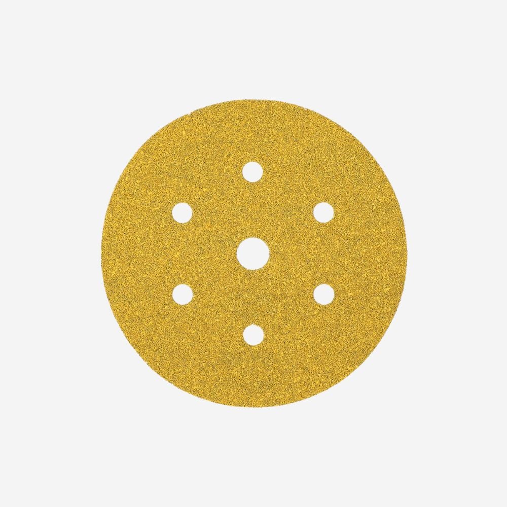 Mirka Gold Velcro Sanding Discs 7 Holes - 150mm, Sanding Discs, Ultrimax