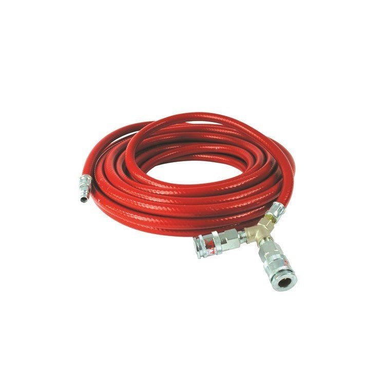 Ultrimax Low Toxic PVC Breathing Hose c/w Fittings - 20m, Air Hoses, Ultrimax