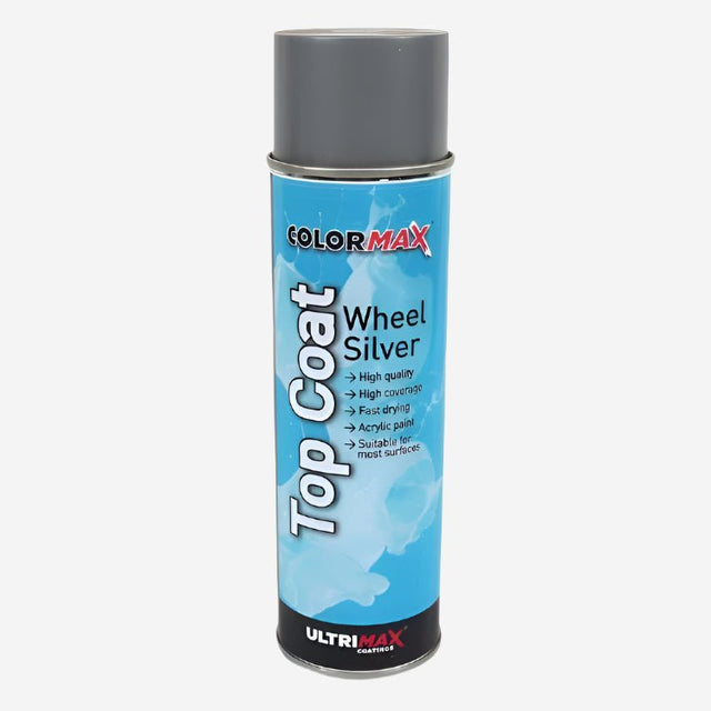 Colormax Aerosol Wheel Silver, Aerosols, Ultrimax