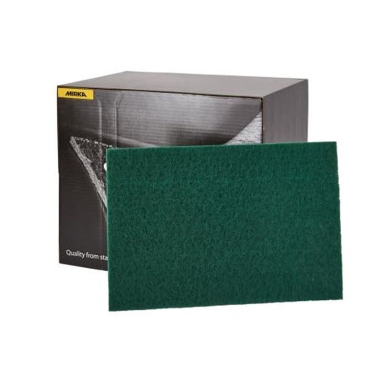 Mirka Mirlon Finishing Handpads - Green Gp(20) 152x229mm, Sanding Pads, Ultrimax
