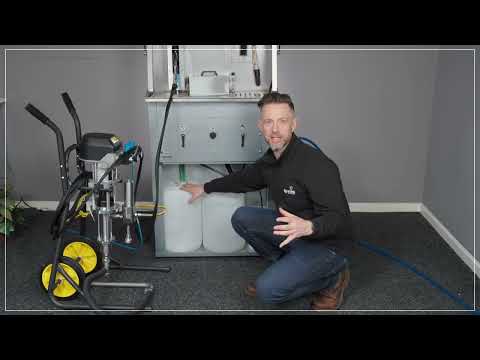 Unic Airless Spray Gun Cleaning Station