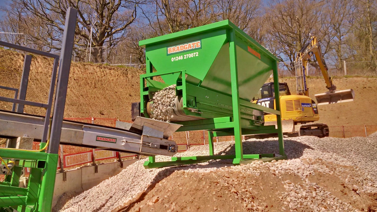 Green industrial plant and machinery coated with Ultrimax 1 direct-to-metal paint operating on a site