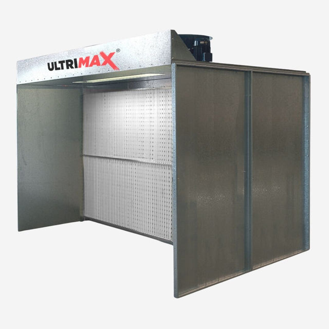 Ultrimax Dry Filter Spray Booth c/w canopy, Spray Booth, Ultrimax