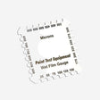 Ultrimax Metal Wet Film Paint Thickness Comb, Paint Gauge, Ultrimax